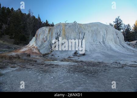 Klassische Landschaften der USA - das Yellowstone Tectonic Basin. Stockfoto