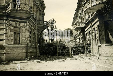 2. Weltkrieg WW2 deutsche Soldaten erobern URSS - 31. Mai 1942, wehrmacht - Operation Barbarossa - deutsche Soldaten in Feodosia - Russland, Krim Stockfoto