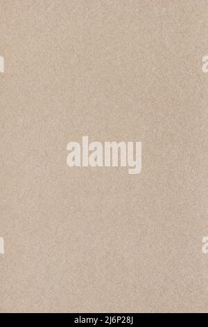 Strukturierter brauner Vintage-Papier-Hintergrund. Vertikaler Hintergrund für Design, Nahaufnahme Stockfoto