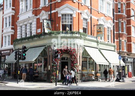 Mr Fogg's House of Botanicals in der Goodge Street, London, England, Großbritannien, 2022 Tage lang Stockfoto