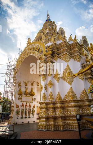 Wat Saeng Kaeo Phothiyan Tempel in Chiang Rai, Thailand, Südostasien Stockfoto