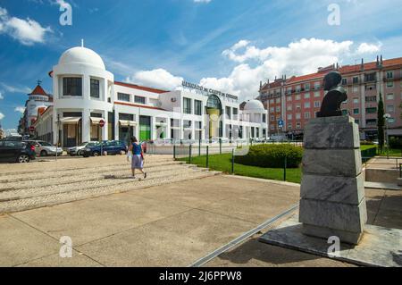 Mercado de Campo de Ourique, Lissabon Campo de Ourique Markt in Lissabon, Portugal Stockfoto