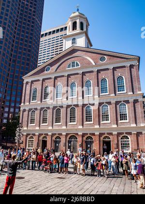Faneuil Hall, Boston, Massachusetts, USA Stockfoto