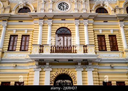 Palacio Municipal De Chiclayo, Chiclayo, Region Lambayeque, Peru. Stockfoto