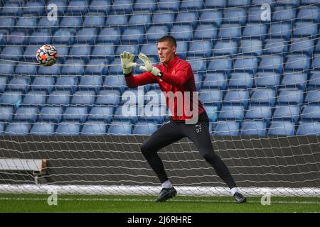 U23 Premier League Cup: West Bromwich Albion gegen Fulham. Ted Cann #37 von West Bromwich Albion erwärmt sich vor dem Start Credit: News Images /Alamy Live News Stockfoto