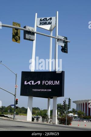 Inglewood, California, USA 29. April 2022 Kia Forum am 29. April 2022 in Inglewood, Los Angeles, Kalifornien, USA. Foto von Barry King/Alamy Stockfoto Stockfoto