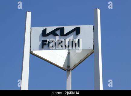 Inglewood, California, USA 29. April 2022 Kia Forum am 29. April 2022 in Inglewood, Los Angeles, Kalifornien, USA. Foto von Barry King/Alamy Stockfoto Stockfoto