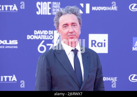 3. Mai 2022, Rom, Italien: Paolo Sorrentino nimmt am roten Teppich von David di Donatello 2022 in Rom Teil (Foto: © Matteo Nardone/Pacific Press via ZUMA Press Wire) Stockfoto