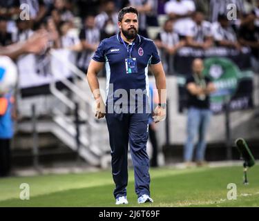 CE - Fortaleza - 05/03/2022 - COPA SOUTH AMERICANA 2022, CEARA X DEPORTIVO LA GUAIRA - Daniel Farias Trainer von Deportivo La Guaira während eines Spiels gegen Ceara im Stadion Arena Castelao für die Copa Sudamericana 2022 Meisterschaft. Foto: Lucas Emanuel /AGIF/Sipa USA Stockfoto