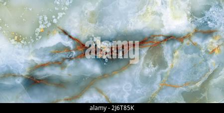 Onyx Marmor Textur Hintergrund, hohe Auflösung Licht Onyx Marmor Textur für Innen-und Außendekoration und Keramik Wandfliesen und Boden T verwendet Stockfoto