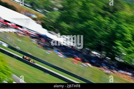 01. Mai 2022: Pato OÕWard fährt den Arrow McLaren Sp-Chevrolet während des Honda Indy Grand Prix von Alabama in der NTT IndyCar Series im Barber Motorsports Park in Leeds, AL, nach vorne. Austin McAfee/CSM Stockfoto