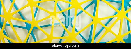 Abstrakte geometrische Form Farbe Hintergrund Stockfoto