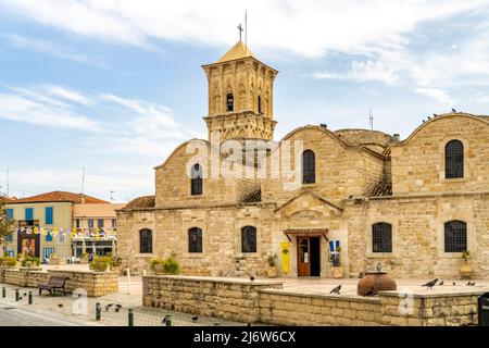 Die Agios Lazaros Kirche in Larnaka, Zypern, Europa | die Kirche des Heiligen Lazarus, Larnaka, Zypern, Europa Stockfoto