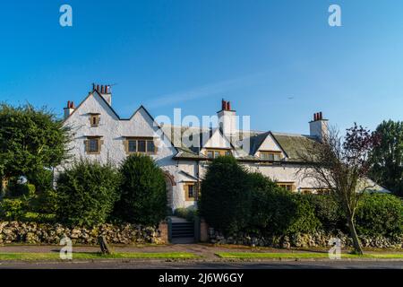 "Homestead", Kunst und Handwerk Haus von Charles Francis Annesley Voysey (1857-1941), 1905, Frinton-on-Sea, Essex, England Stockfoto