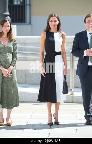 Merida, Spanien. , . Königin Letizia von Spanien nimmt an der Präsidentschaft der Sitzung des Rates des Königlichen Kuratoriums für Behinderung 30. und der "Queen Letizia Awards 2021" bei der Versammlung der Extremadura am 4. Mai 2022 in Merida, Spanien Teil.Quelle: MPG/Alamy Live News Stockfoto