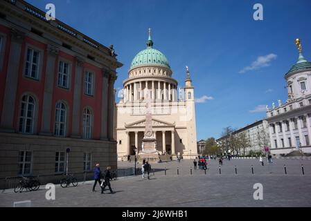 St. Nikolaus Kirche, Potsdam, Deutschland Stockfoto
