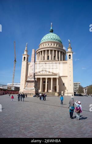 St. Nikolaus Kirche, Potsdam, Deutschland Stockfoto