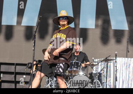 Country-Musiker Hardy (Michael Hardy) beim Stagecoach Music Festival am 30. April 2022 auf den Empire Polo Fields in Indio, Kalifornien (Foto: Daniel DeSlover/Sipa USA) Stockfoto