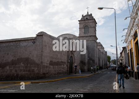 Kloster Santa Catalina Arequipa Stockfoto