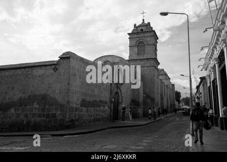 Kloster Santa Catalina Arequipa Stockfoto