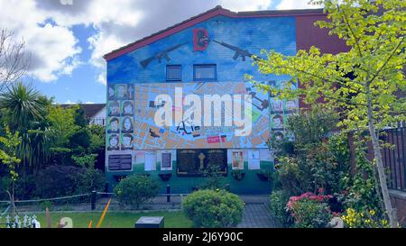 Garden of Rememberance in Belfast on Falls Road - BELFAST, Großbritannien - 25. APRIL 2022 Stockfoto