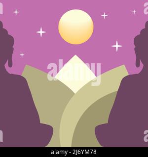 vesak Kultur festlich Stock Vektor