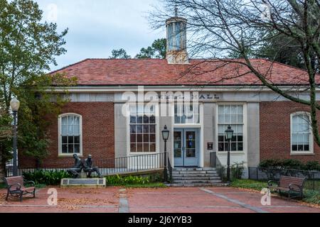 Clemson, SC, USA - 2. Januar 2021: Die Mell Hall Stockfoto