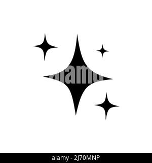 Symbol "Shine", Symbol "Clean Star" Stock Vektor