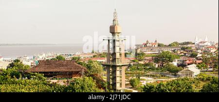 Luftaufnahme von Mangal das Garças in Belém, Pará, Amazonas, Brasilien. Stockfoto