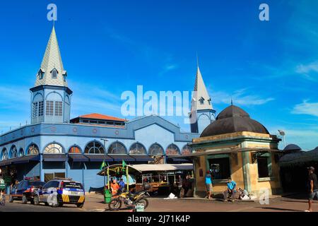 Ver-o-Peso Markt in Belém, Pará, Amazon, Brasilien. Stockfoto