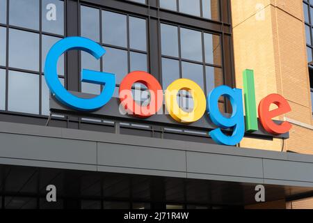 Google LLC ist ein US-amerikanisches multinationales Technologieunternehmen Stockfoto