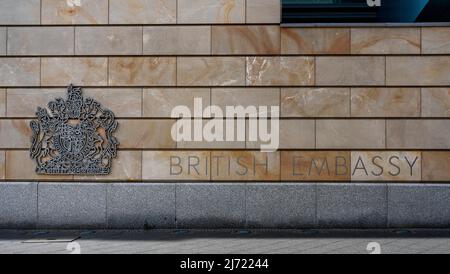 Wie Grossbritannien, Wilhelmstraße, Mitte, Berlin, Deutschland Stockfoto