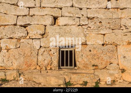 Naveta des Tudons, prähistorische Grabungsstätte, Menorca, Spanien Stockfoto