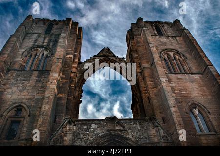 Elgin's Holy Trinity Cathedral, Elgin, Schottland UK.13.-century Catholic Cathedral Church, in Elgin, Schottland.IT was called the Lighthouse of the North Stockfoto