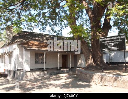 Malawi Government Censorship Board, Old Administrative Building, Blantyre, Malawi, Afrika Stockfoto