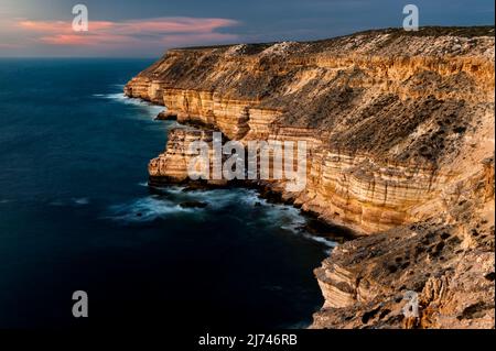 Beeindruckende Klippen im Kalbarri National Park an der australischen Korallenküste. Stockfoto