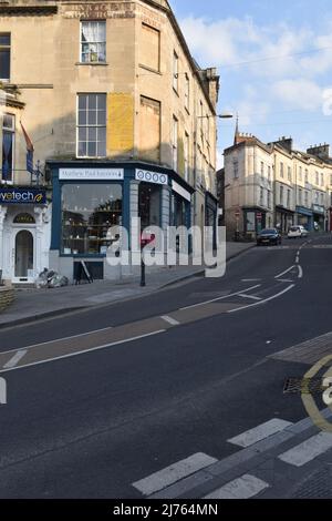 Bath Street, Frome, Somerset, England, Großbritannien Stockfoto