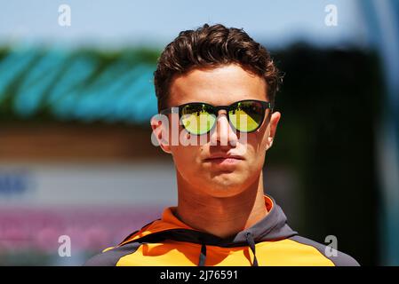 Lando Norris (GBR) McLaren. 06.05.2022. Formel 1 Weltmeisterschaft, Rd 5, Miami Grand Prix, Miami, Florida, USA, Übungstag. Bildnachweis sollte lauten: XPB/Press Association Images. Stockfoto