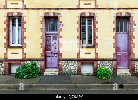 Wohnhaus in Chartres, Departement Eure-et-Loir, Frankreich Stockfoto