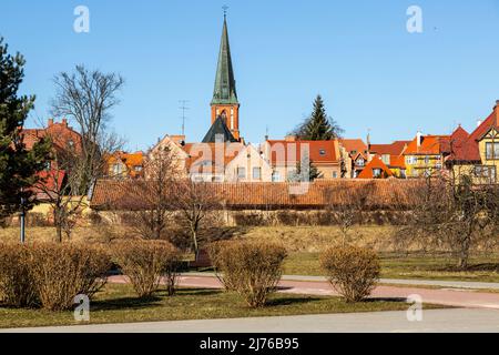 Europa, Polen, Woiwodschaft Warmian-Masuren, Elch (Lyck) Stockfoto