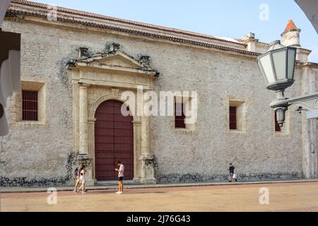 Catedral de Santa Catalina de Alejandría, Plaza de la Proclamación, Old Cartagena, Cartagena, Bolivar, Republik Kolumbien Stockfoto