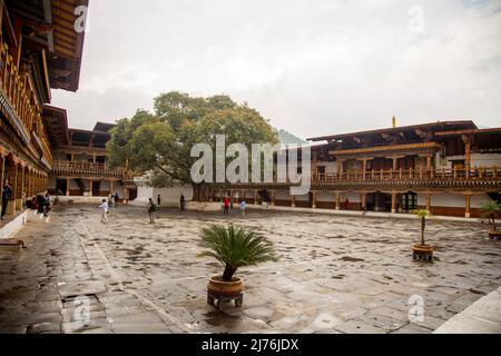 Tashichho Dzong, Thimphu, Bhutan 2019 Stockfoto