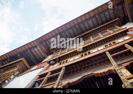 Tashichho Dzong, Thimphu, Bhutan 2019 Stockfoto