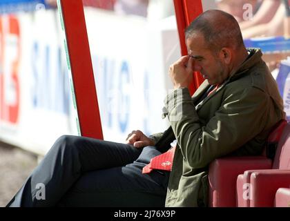 8.. September 2012 - npower League1 Fußball - Swindon Town vs Leyton Orient. Swindon Town Manager Paolo Di Canio. Fotograf: Paul Roberts / Pathos. Stockfoto