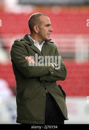 13.. Oktober 2012 - npower League One - Swindon Town vs Coventry City - Swindon Town Manager Paolo Di Canio. - Foto: Paul Roberts / Pathos. Stockfoto