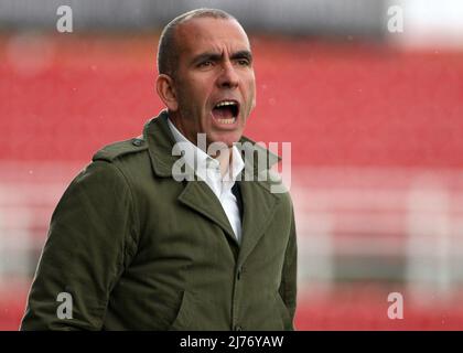 13.. Oktober 2012 - npower League One - Swindon Town vs Coventry City - Swindon Town Manager Paolo Di Canio. - Foto: Paul Roberts / Pathos. Stockfoto