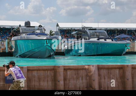 Miami, Florida, USA. 6.. Mai 2022. Miami International Autodrome, Miami, USA am 6. Mai 2022 Jachthäfen während der FORMEL 1 CRYPTO.COM MIAMI GRAND PRIX 2022, Phil Duncan Credit: Every Second Media/Alamy Live News Stockfoto