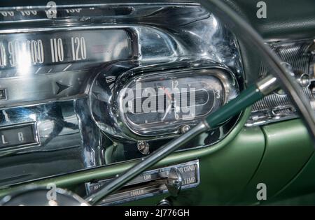 1958 Cadillac Eldorado klassischer amerikanischer Luxuswagen Stockfoto