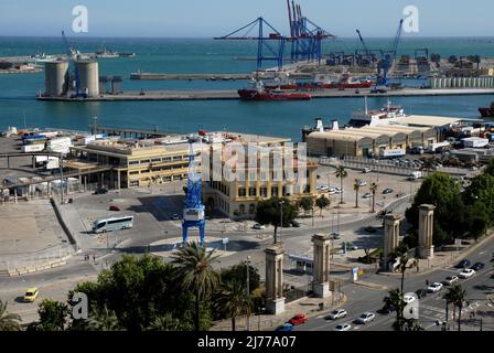 puerto mercante, Malaga foto: © Rosmi Duaso/fototext,BCN. Stockfoto