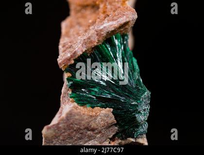 Mineral Probe Stein Gesteinsgeologie Edelstein Kristall Stockfoto
